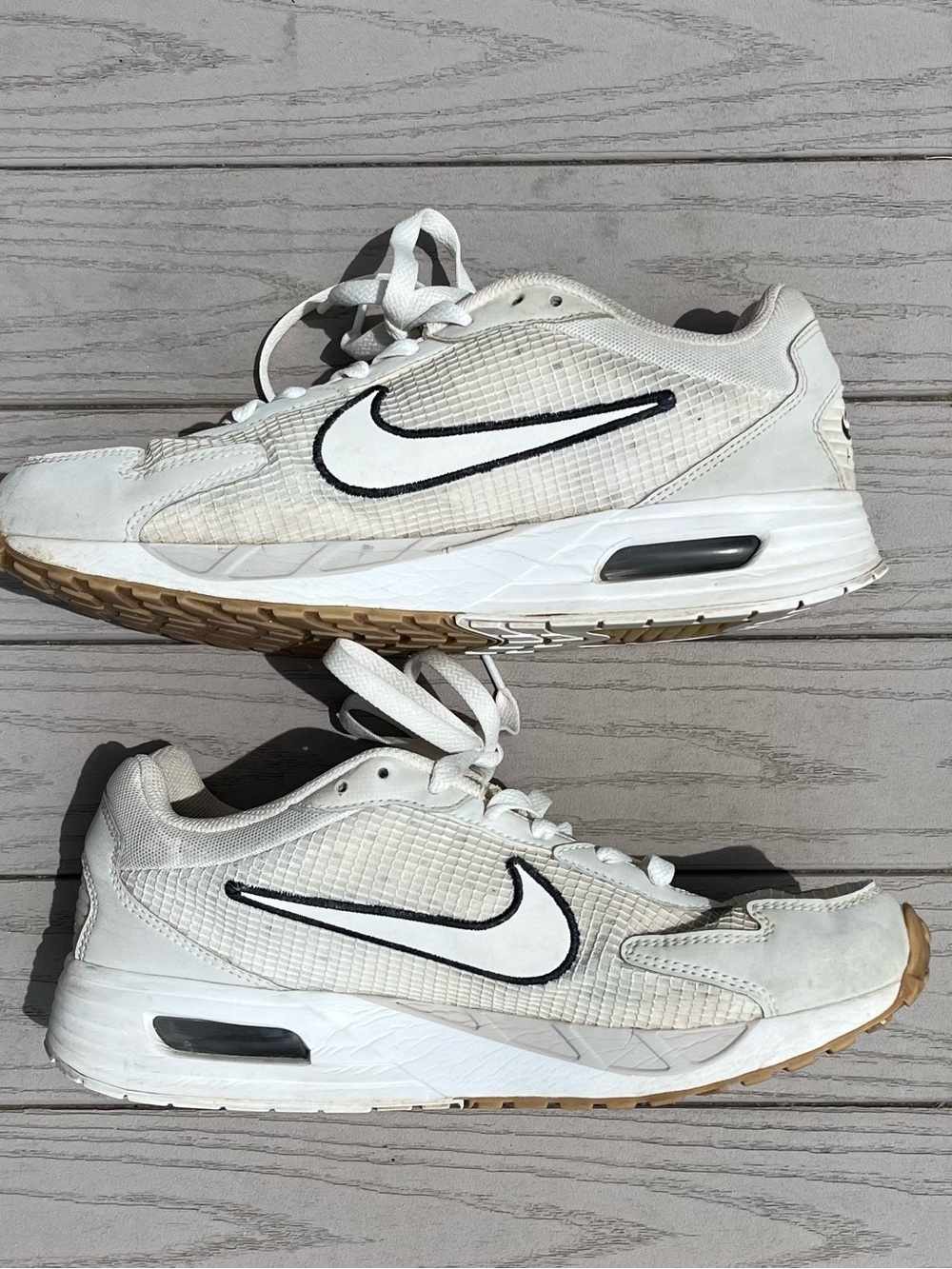 Nike Air Max SC White Gum Sole Sneakers Women’s Size 8 FN6918-100